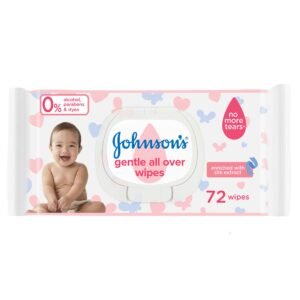 Johnson's Gentle All Over Baby Wipes, 72-Pack