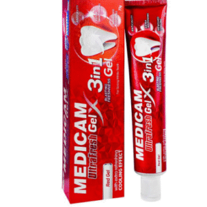 Medicame Ultra Fresh 3in1 Red Gel Toothpaste 75GM