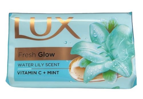 Lux Fresh Glow Water Lily Scent Green Soap, 100g
