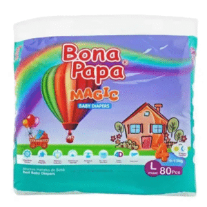 Bona Papa Diapers Large | Size 4 | 80Pcs
