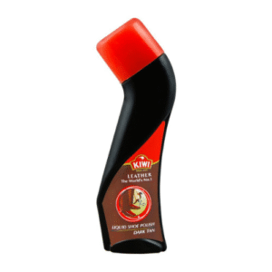 Kiwi Liquid Shoe Polish Dark Tan 75ml