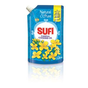 Sufi Canola Cooking Oil Standing Pouch1L